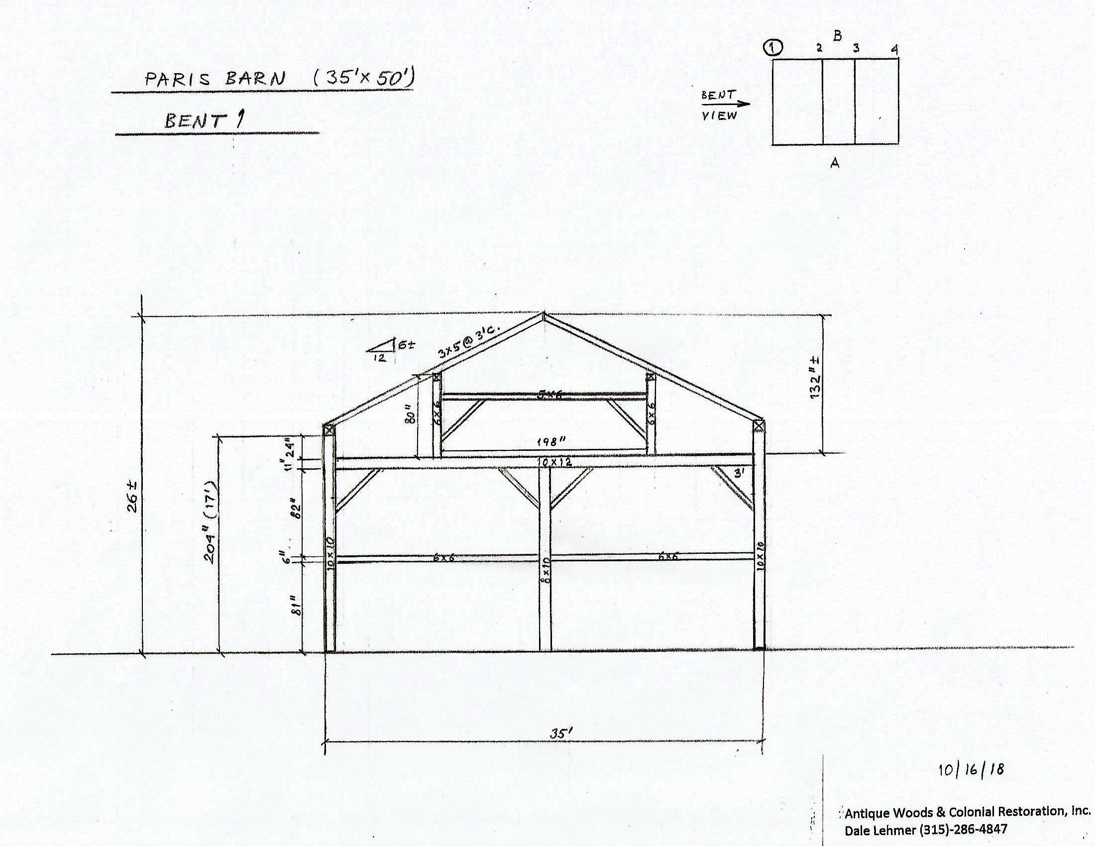 1Paris Barn Bent 1 10-16-18