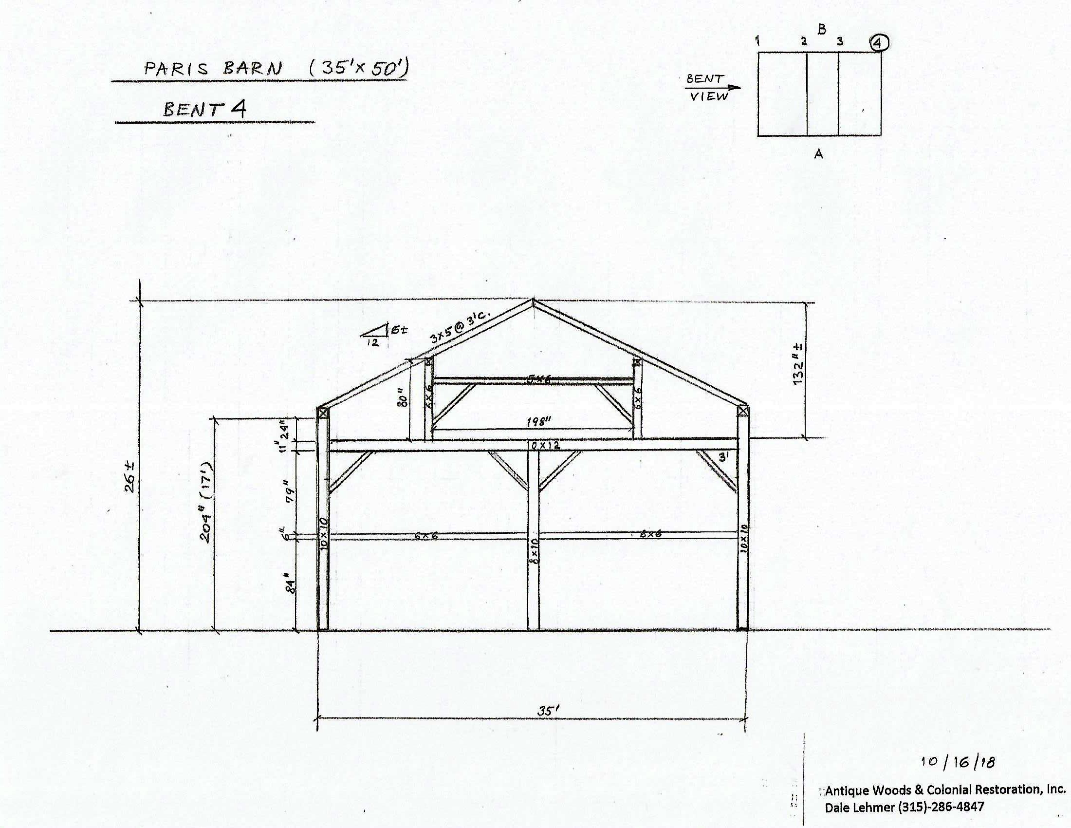 4Paris Barn Bent 4 10-16-18