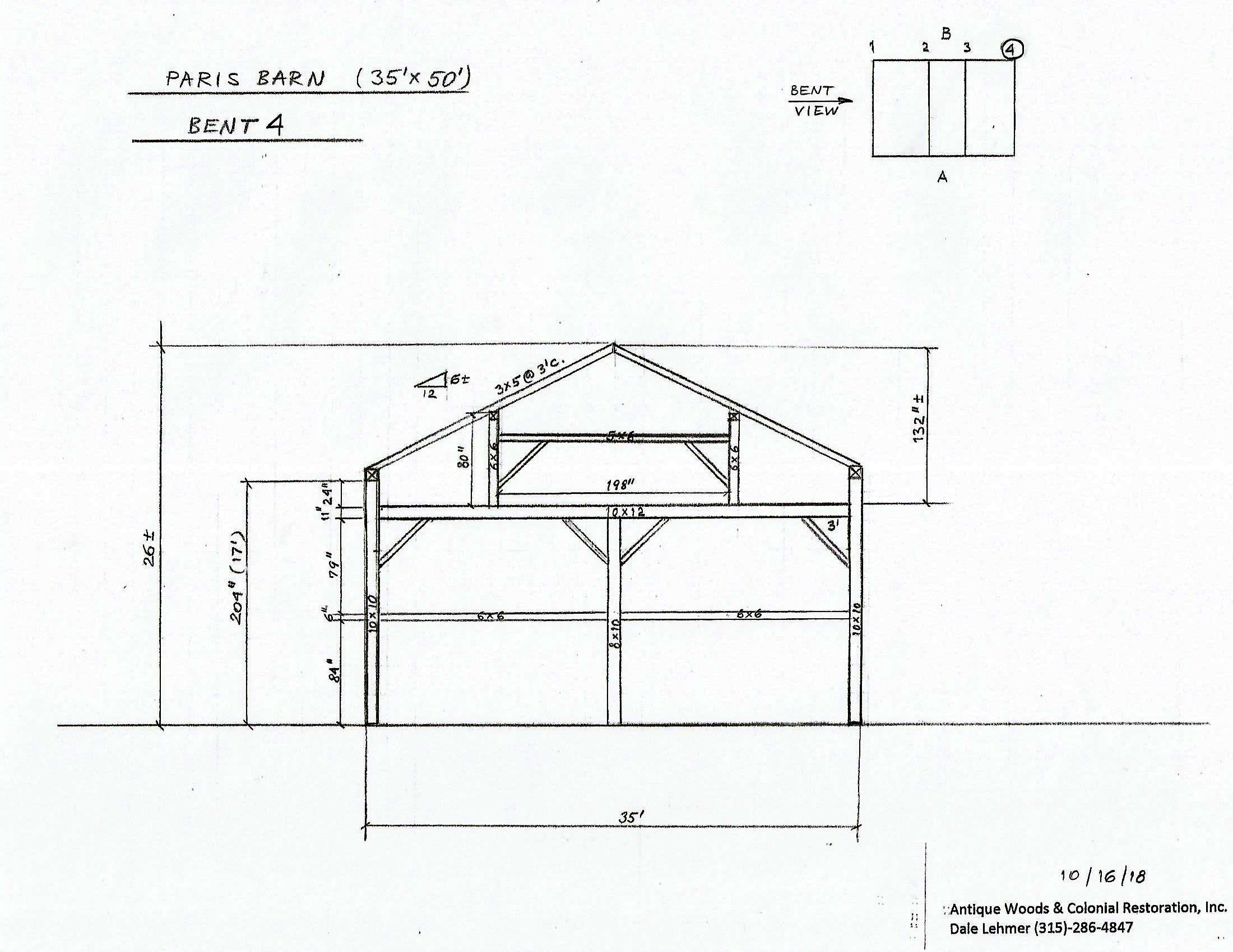 4Paris Barn Bent 4 10-16-18