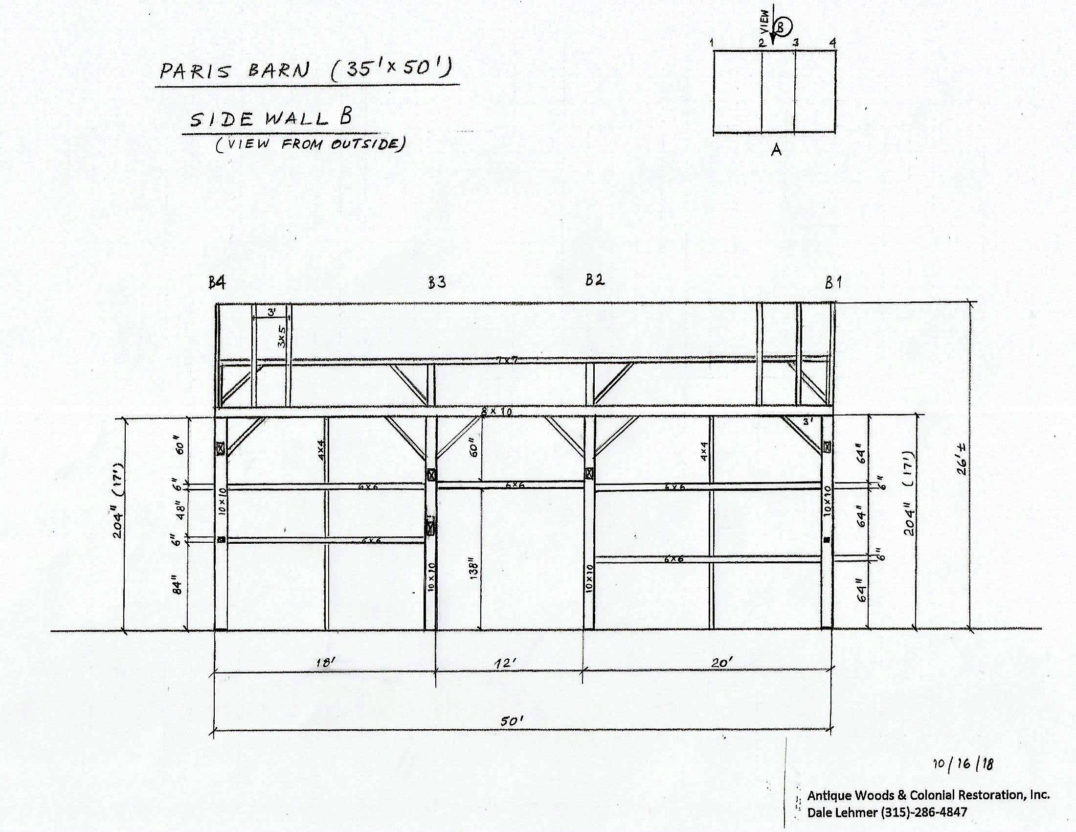 6Paris Barn Side Wall B 10-16-18