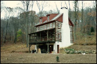 Chester Spring's Log House